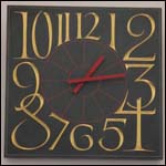 Welsh slate clock