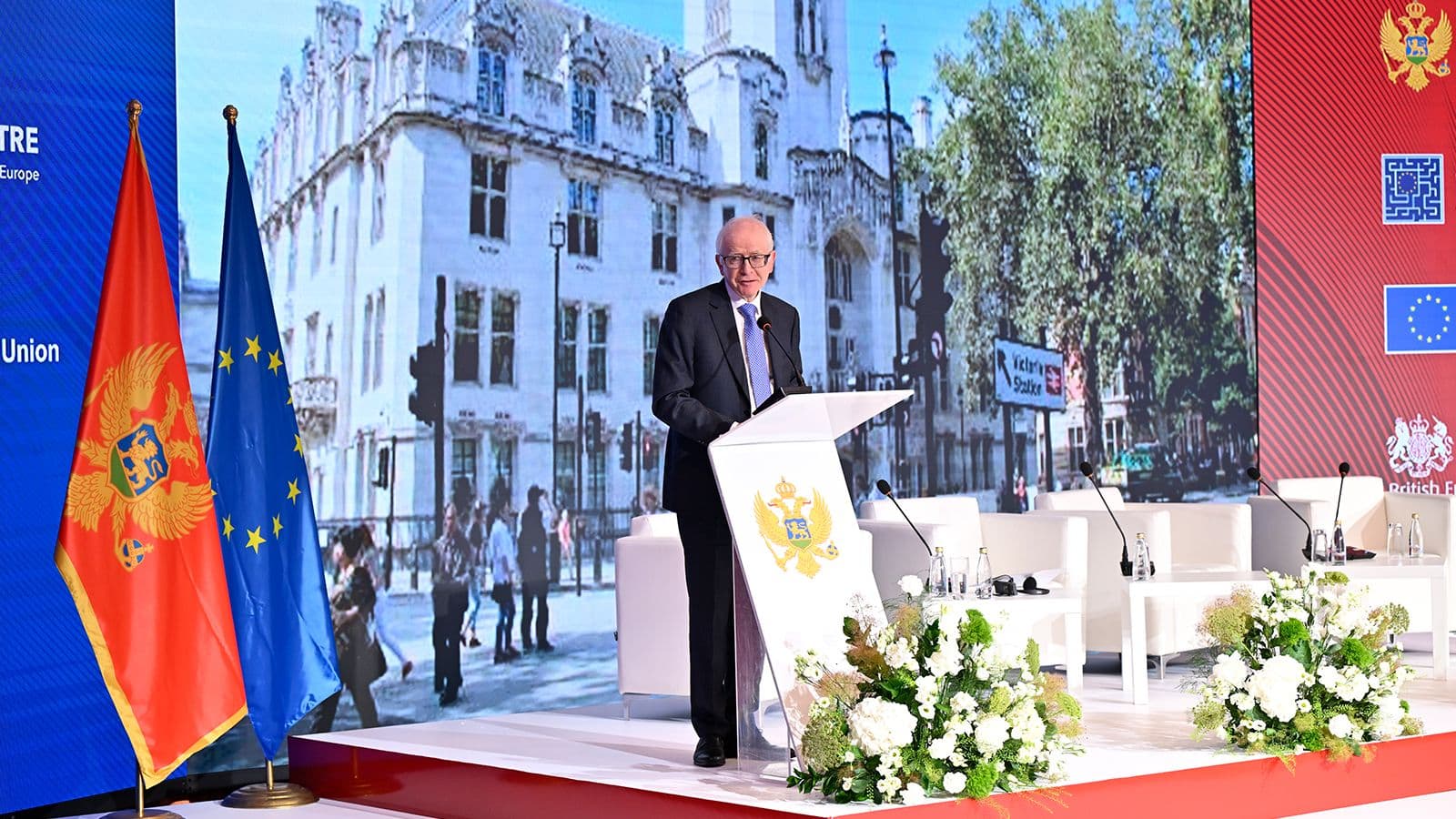 Lord Reed delivers keynote speech marking Montenegrin Court anniversary 