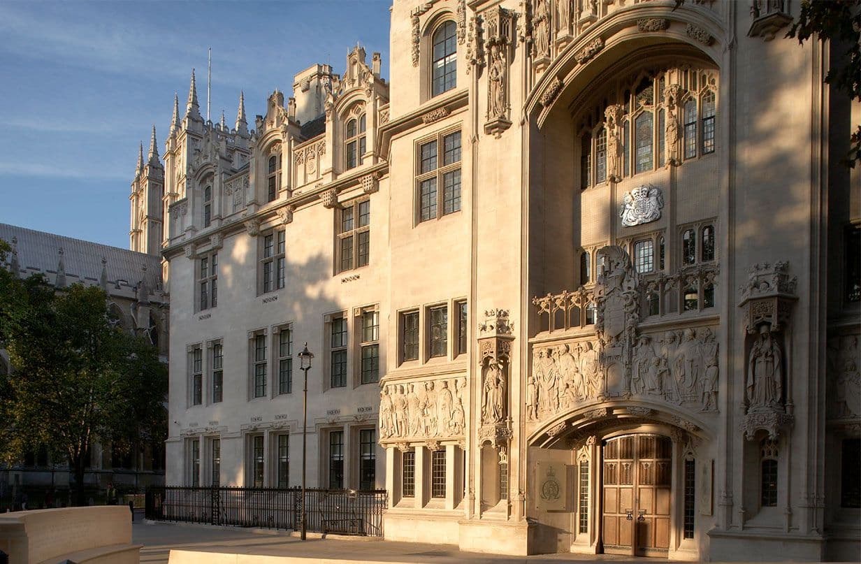 The former Middlesex Guildhall
