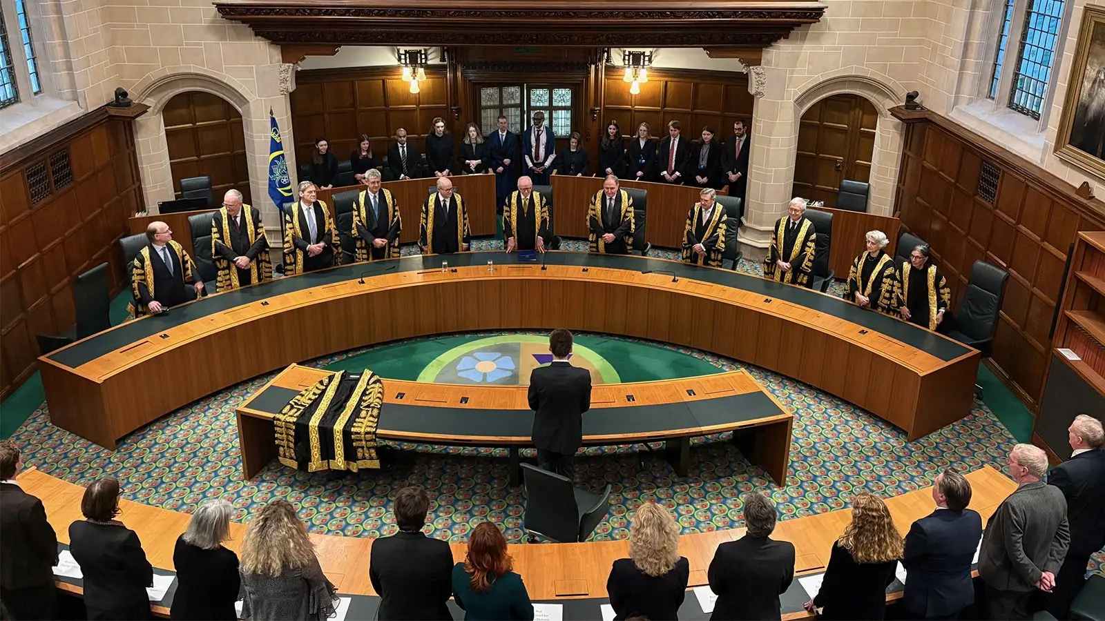 Swearing-in ceremonies for Lord Sales and Lord Doherty