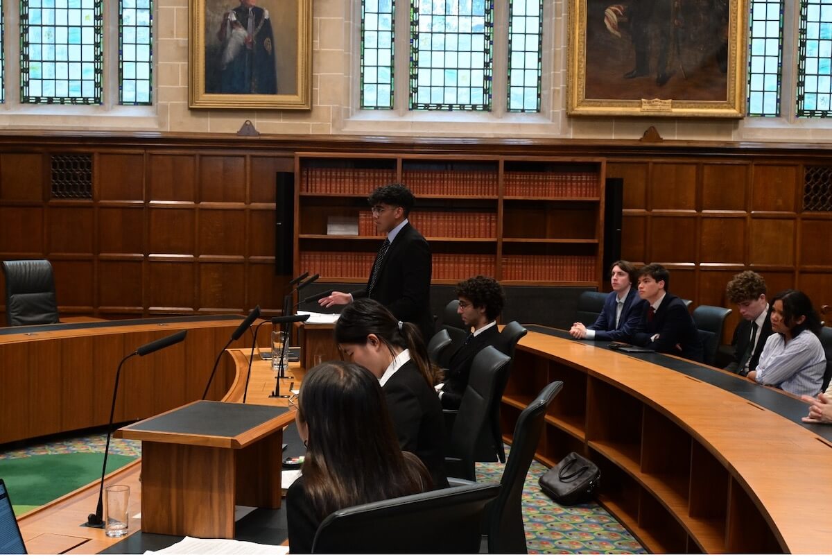 A Moot taking place at The Supreme Court