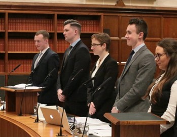 A Moot taking place at The Supreme Court