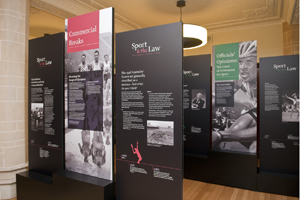 Sport and the Law exhibition