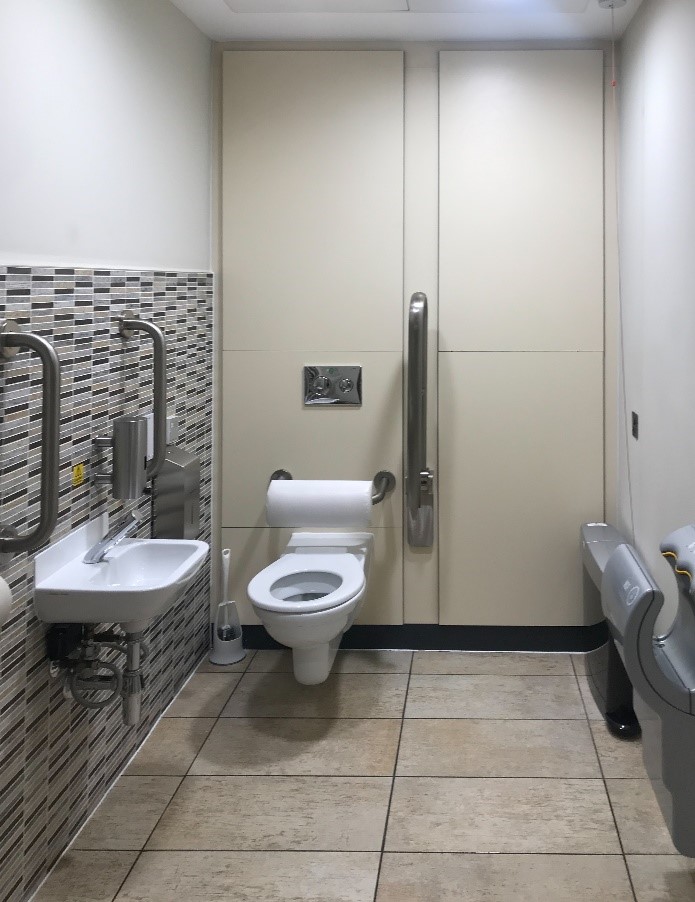 Accessible toilets at the Supreme Court